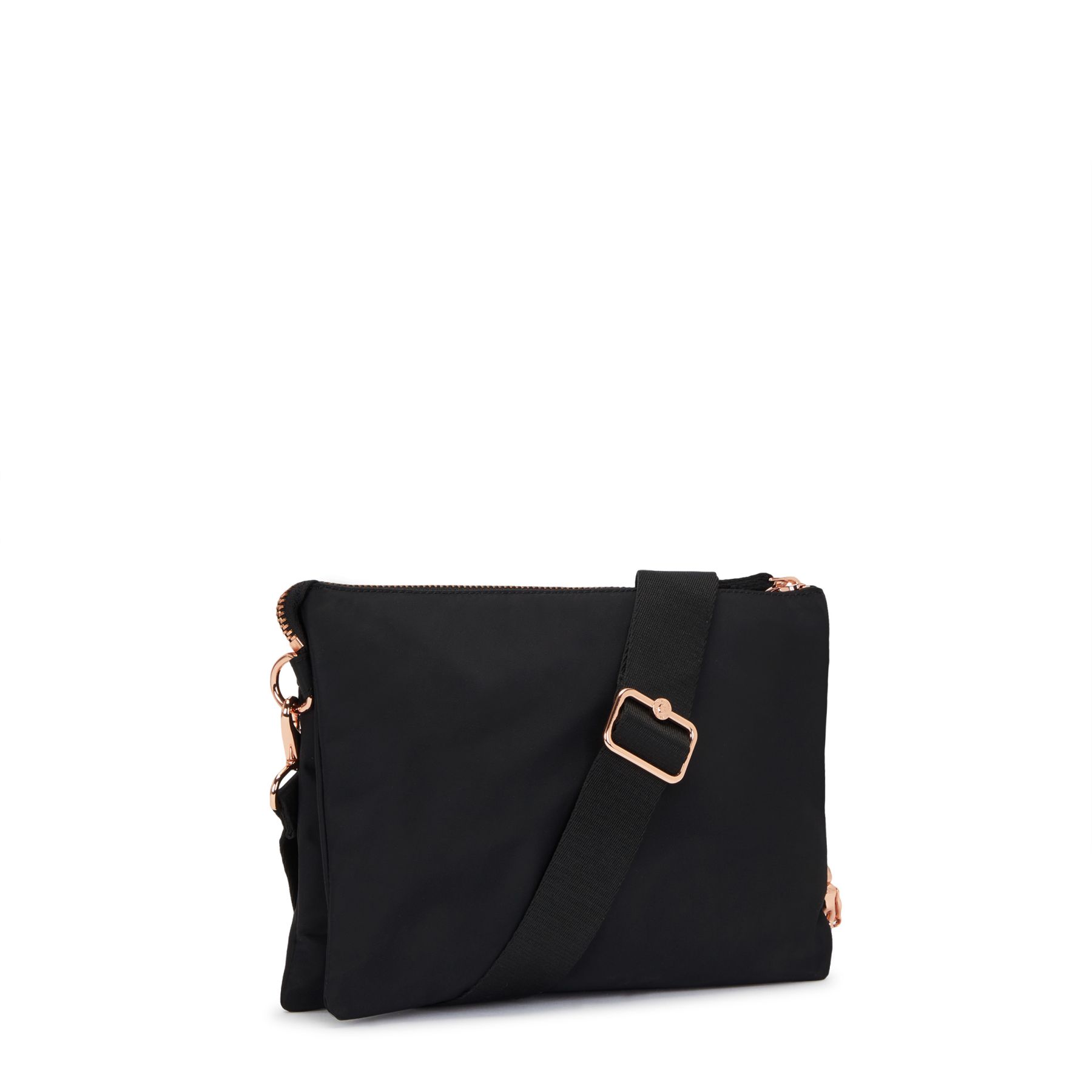 RIRI L Grand sac à bandoulière ajustable amovible - Rose Black