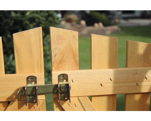 Rozenboog, pergola promadino incl. deuren 167 x 53 x 219 cm bruin