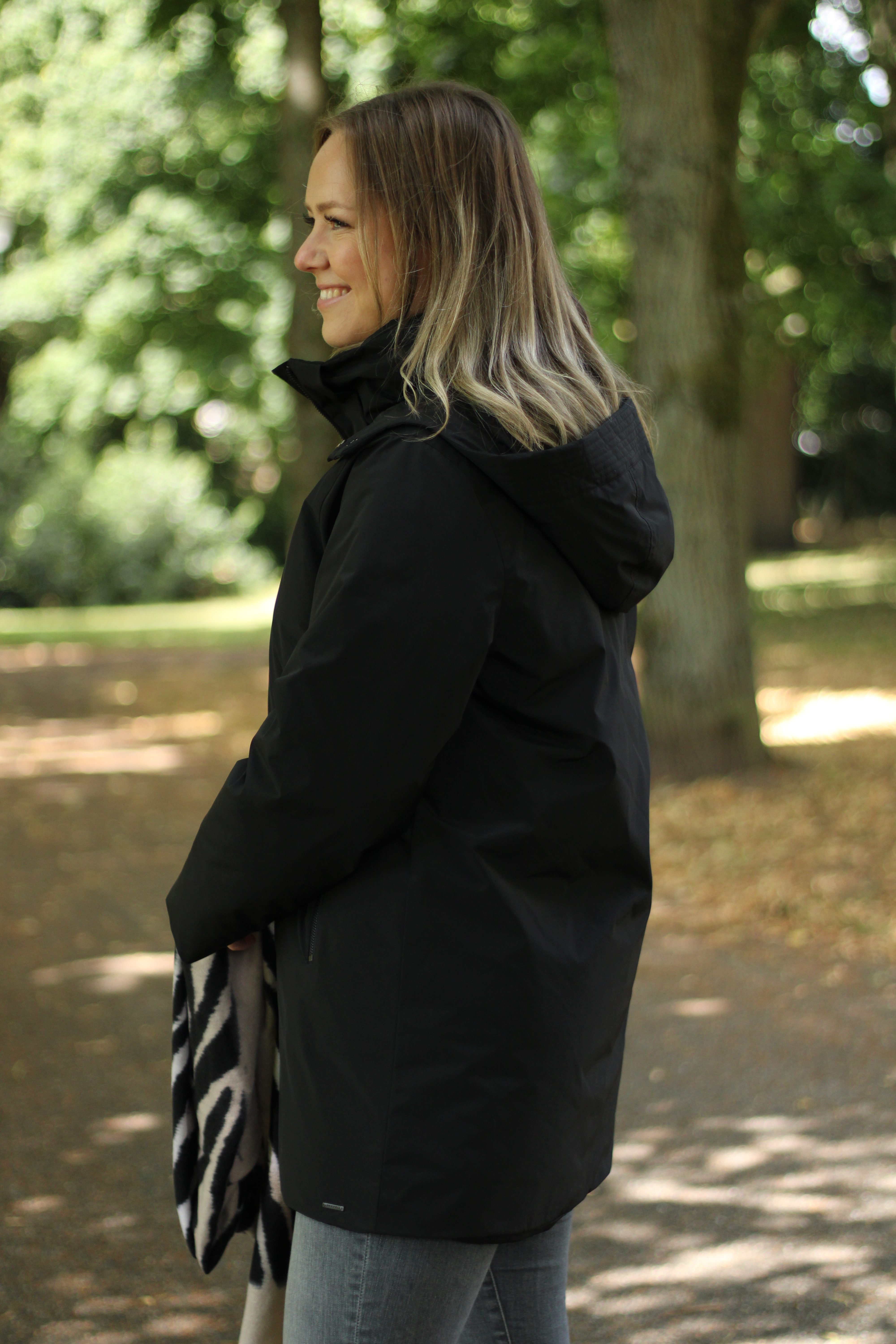Rino & Pelle - Belinda Padded Jacket With Detachable Hood - Black