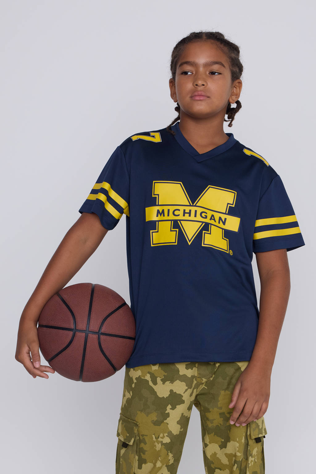 Coolcat t-shirt Michigan license blauw