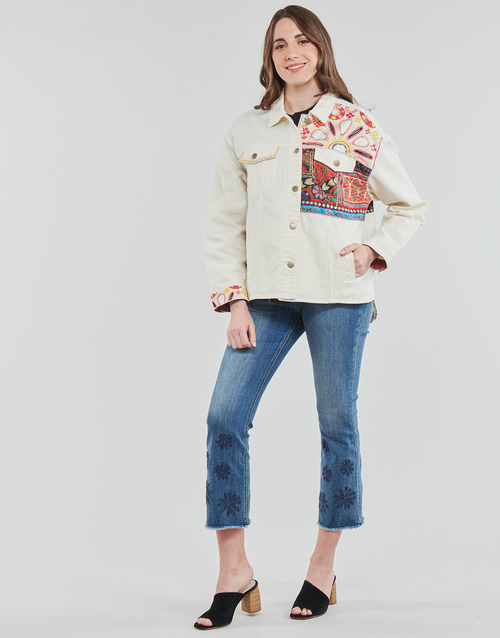 Desigual - CHAQ_BOMBAY Blanco / Roto