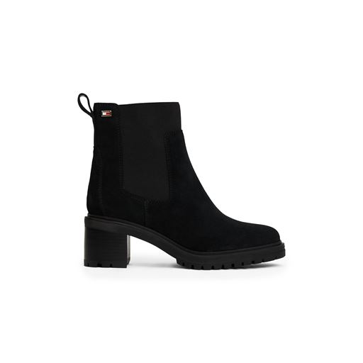 Tommy Hilfiger Flag Chelsea Støvler, Black, 38