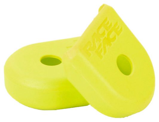RACE FACE Paire de Protèges Manivelles Alu BOOT PEDAL Jaune