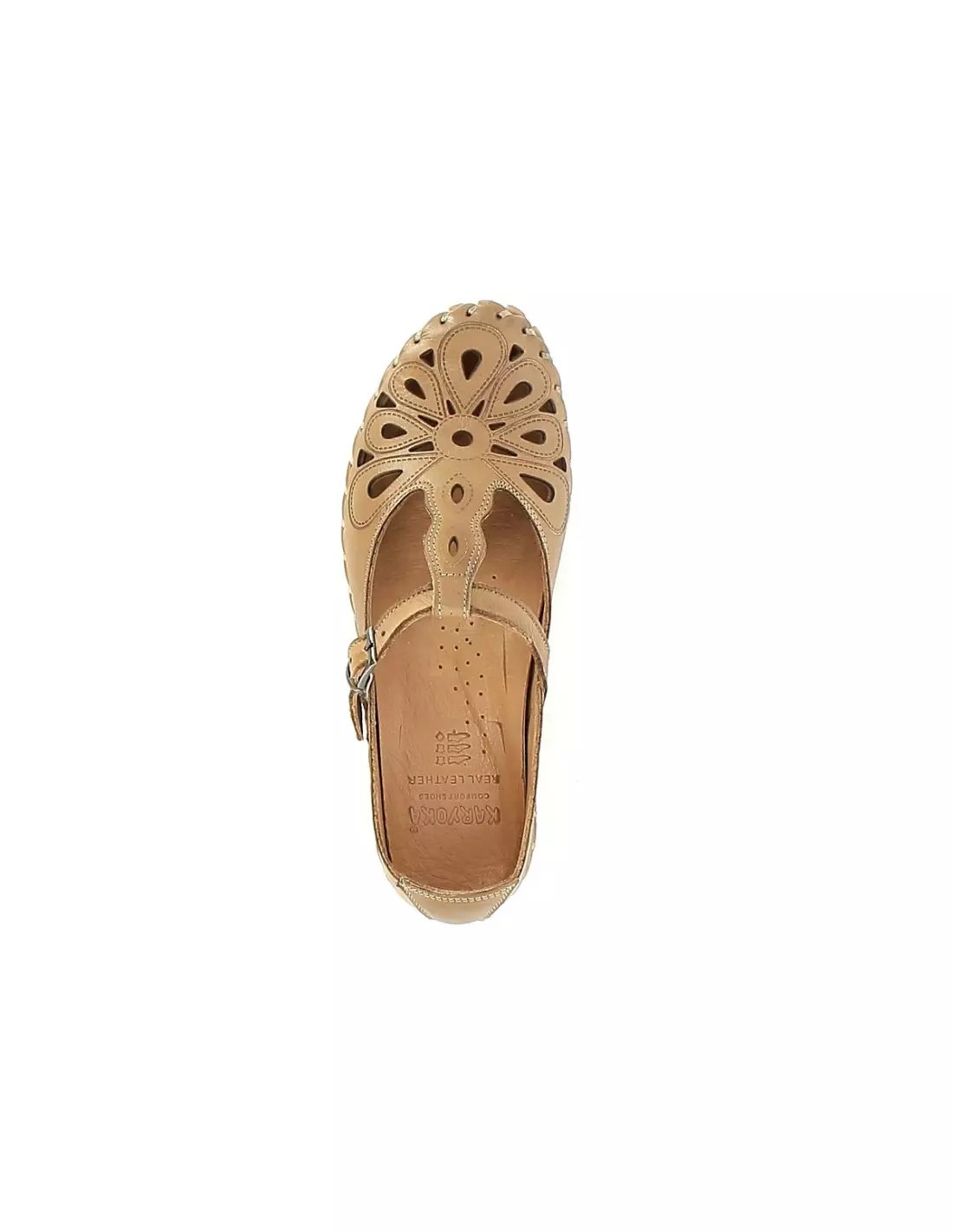 KARYOKA ESTAC - Ballerines & babies Marron
