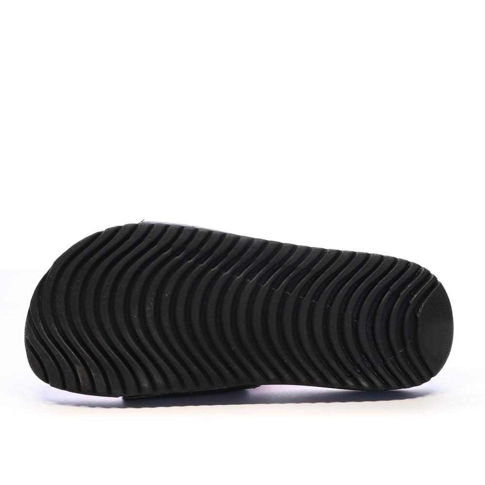 Nike Claquettes Noires/Roses Fille Nike Kawa Slide