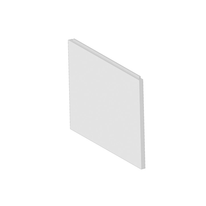 Tablier de baignoire latéral blanc Balneo Panel 80 cm