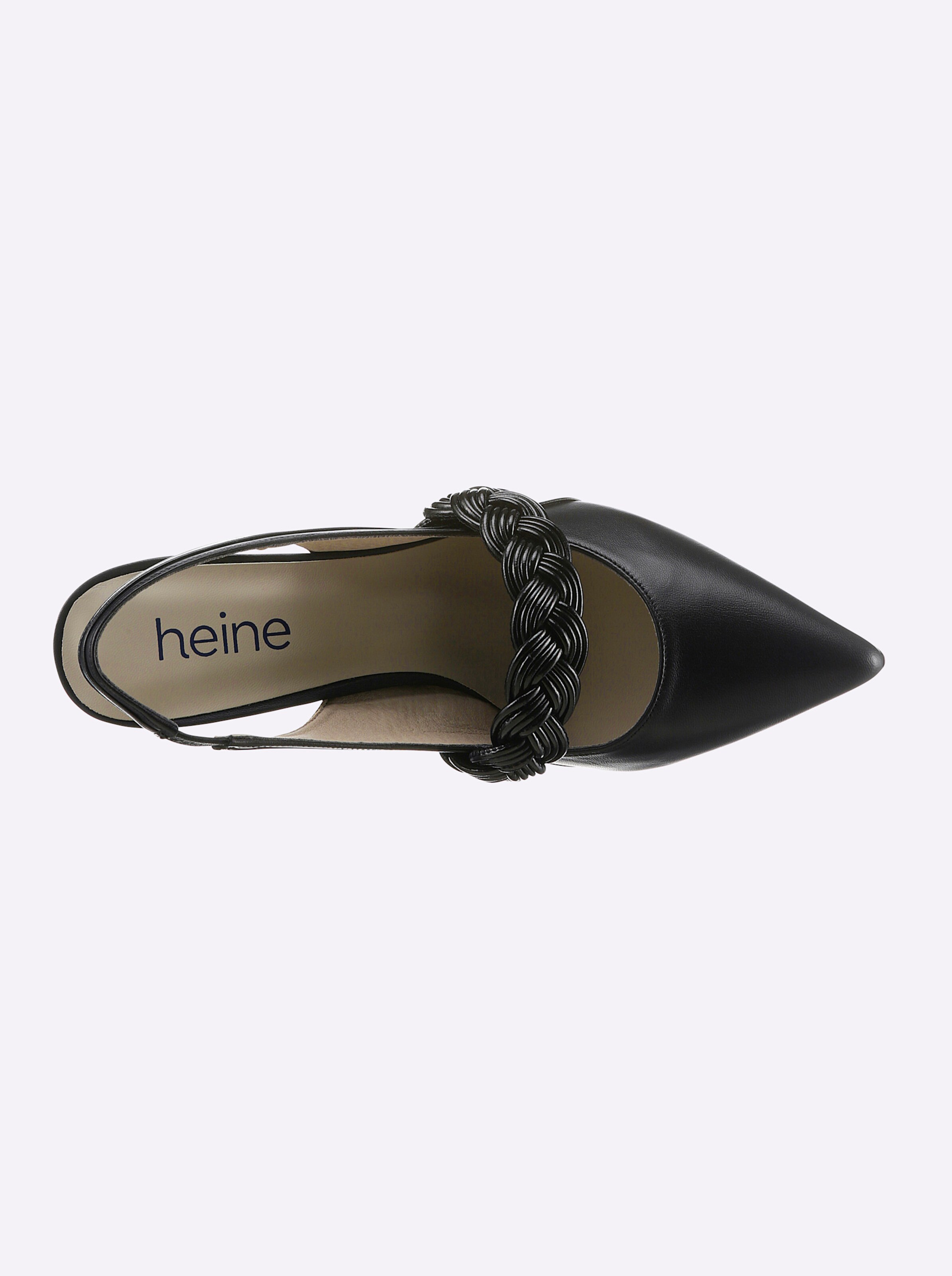 heine Slingpumps in schwarz