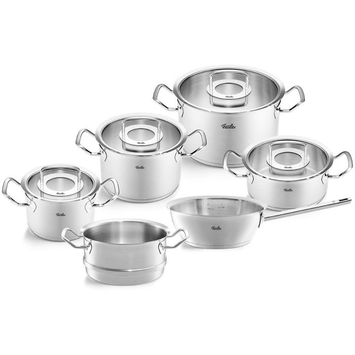 Fissler Original-Profi Collection® Topf-Set 6-tlg. mit Glasdeckel