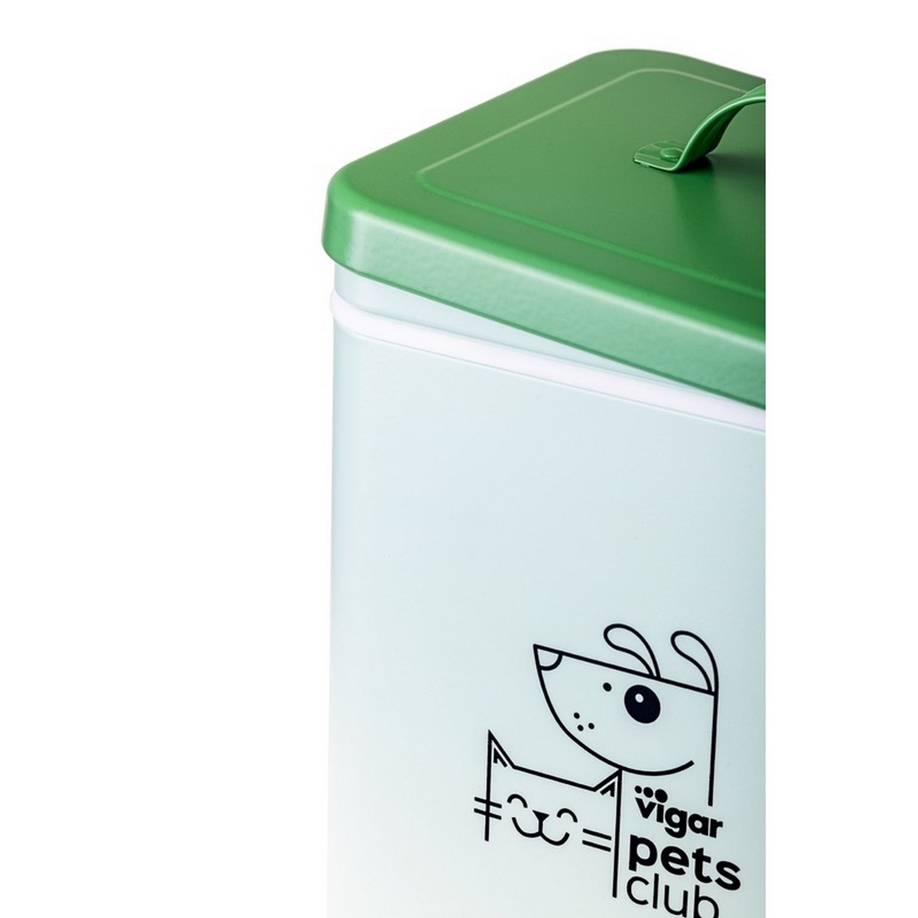 Recipiente pequeno de metal de 5 litros da Pets Club