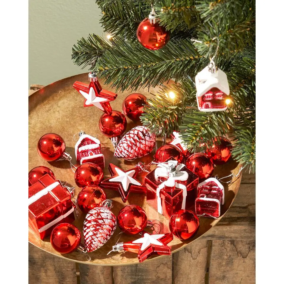 Black Box Trees Joy Kunstkerstboom met Ornamenten en Verlichting - H90