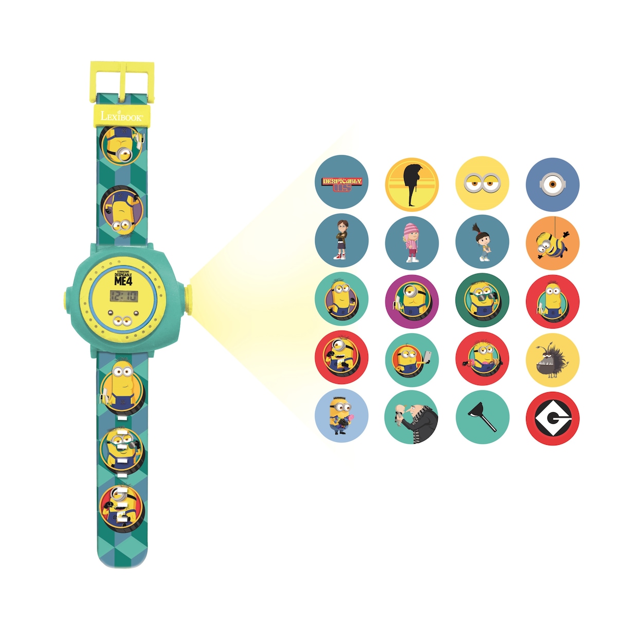 Minions Digital Prosjektor Klokke