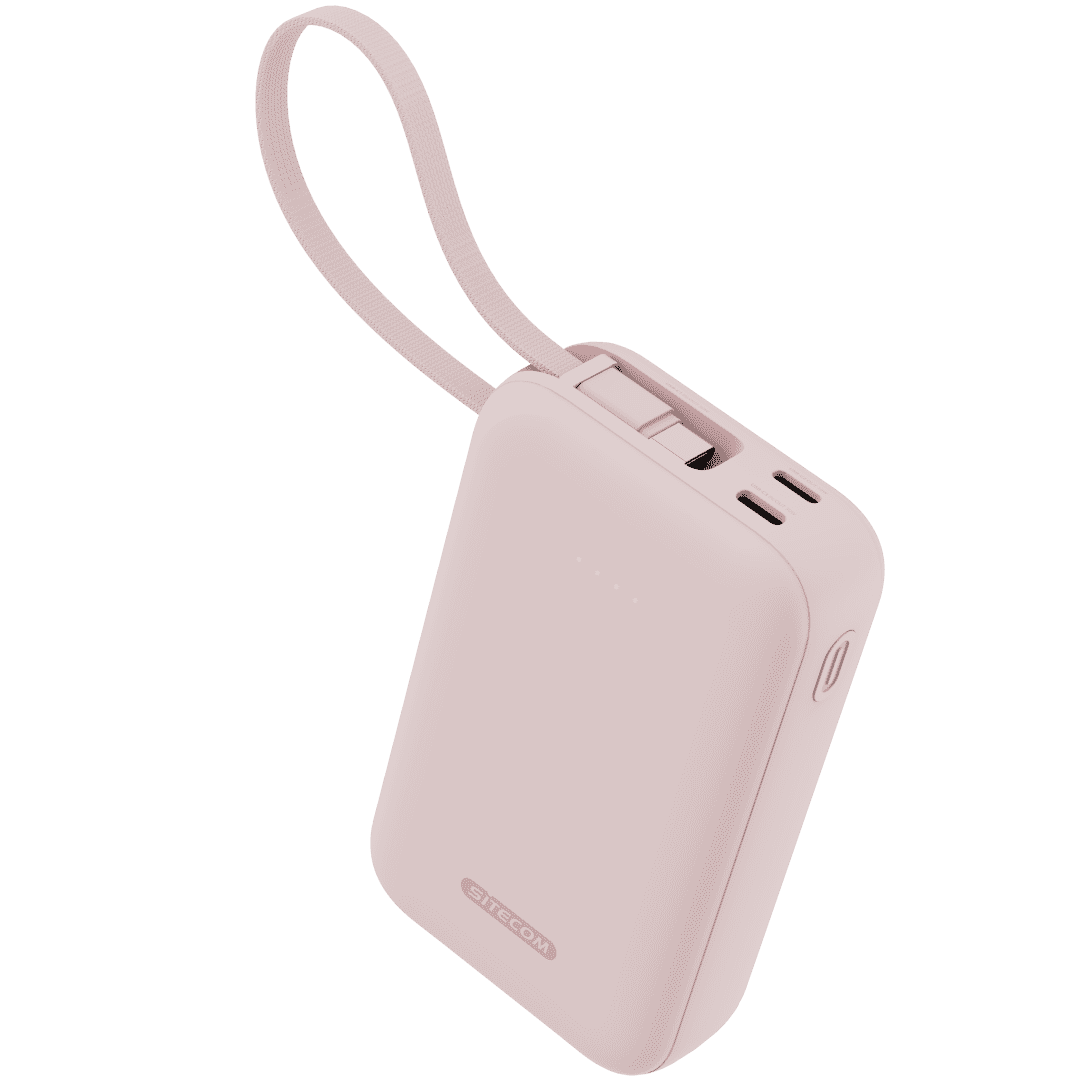 Sitecom powerbank met USB-C kabel 1 Stuks