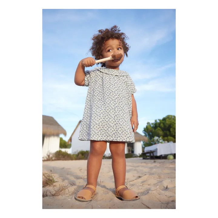 Petit Bateau Ensemble Robe Meilleure Naoshima | Bleu