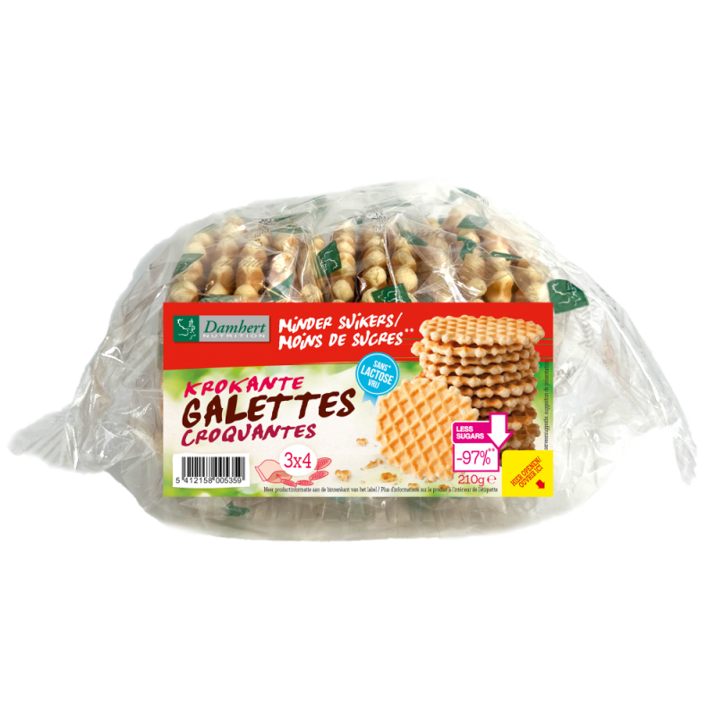 Damhert Krokante Galetten 210g