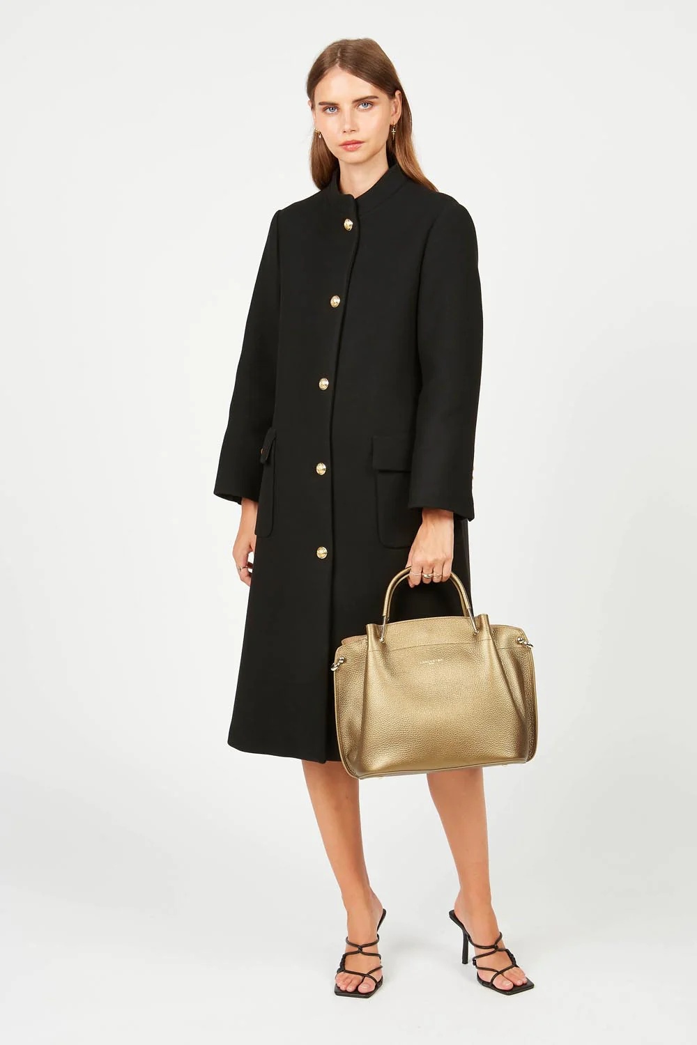 Foulonné Double-Grand sac à main