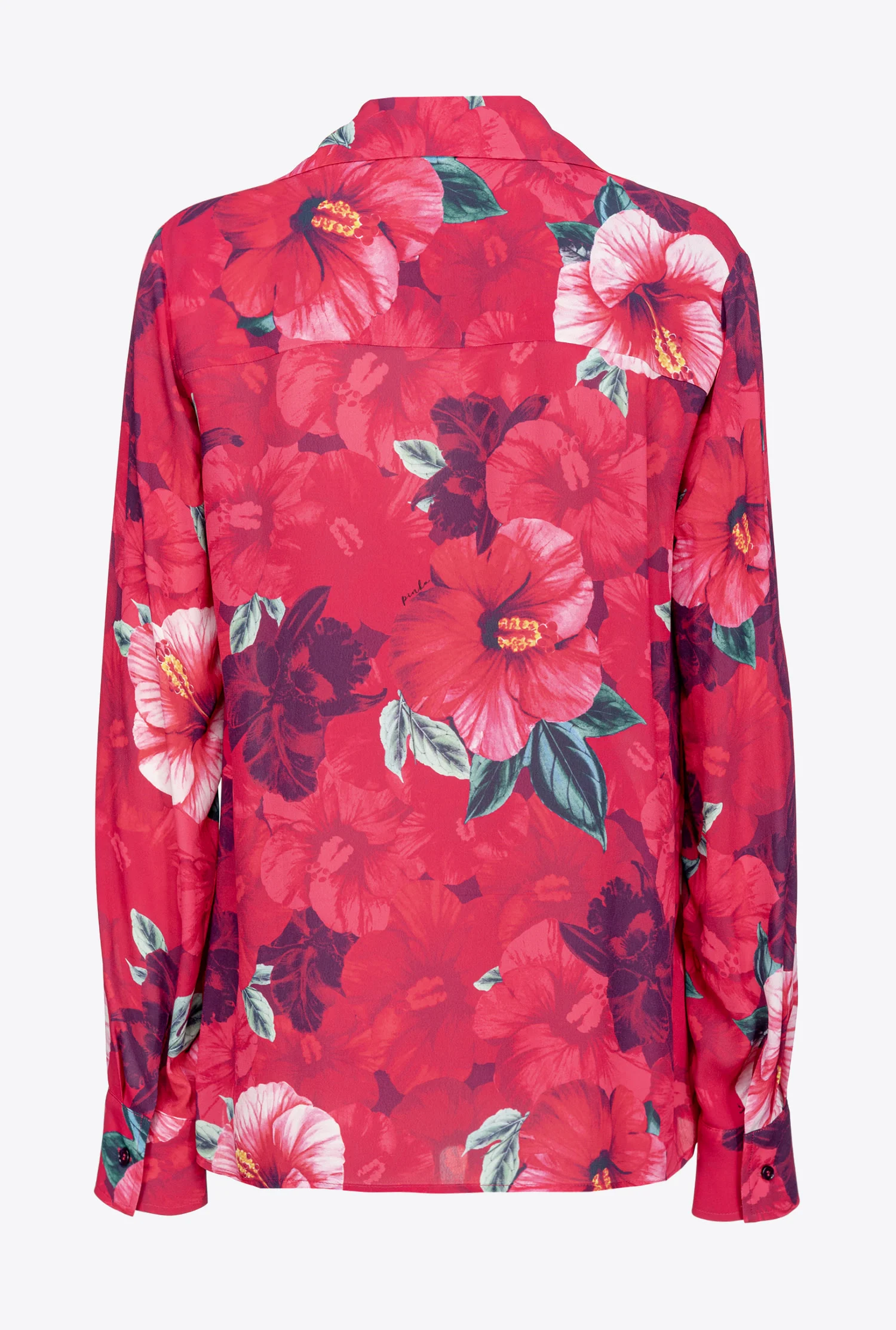 Chemise à imprimé hibiscus | Multicolore
