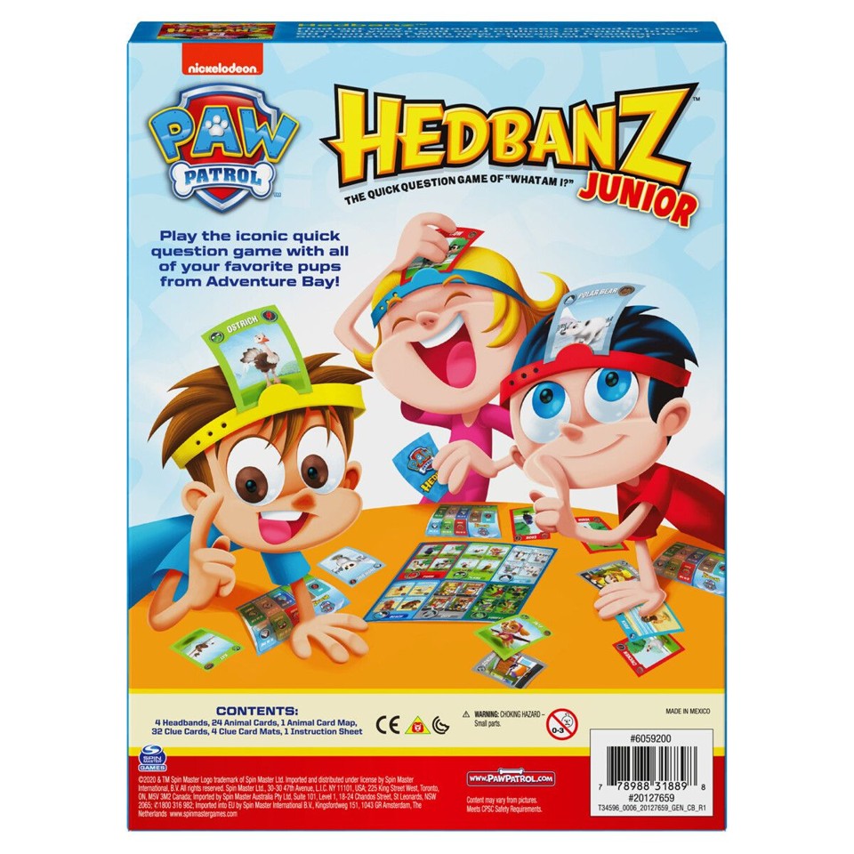 Paw Patrol - Hedbanz (Nordisk)