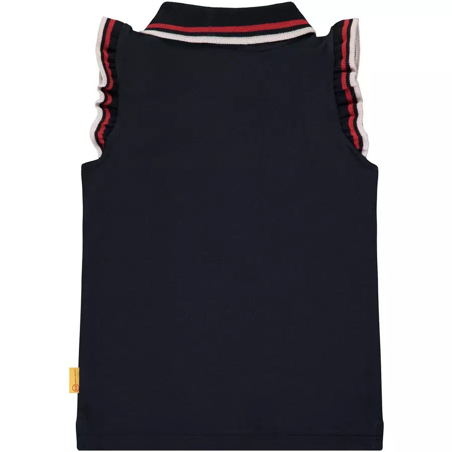 Steiff Girls Poloshirt, black iris