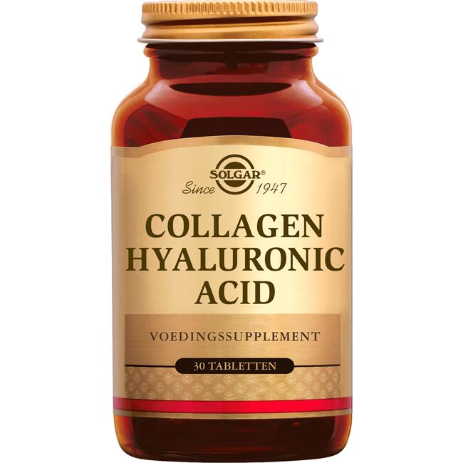 Solgar Collagen Hyaluronic Acid Complex 30 tabletten