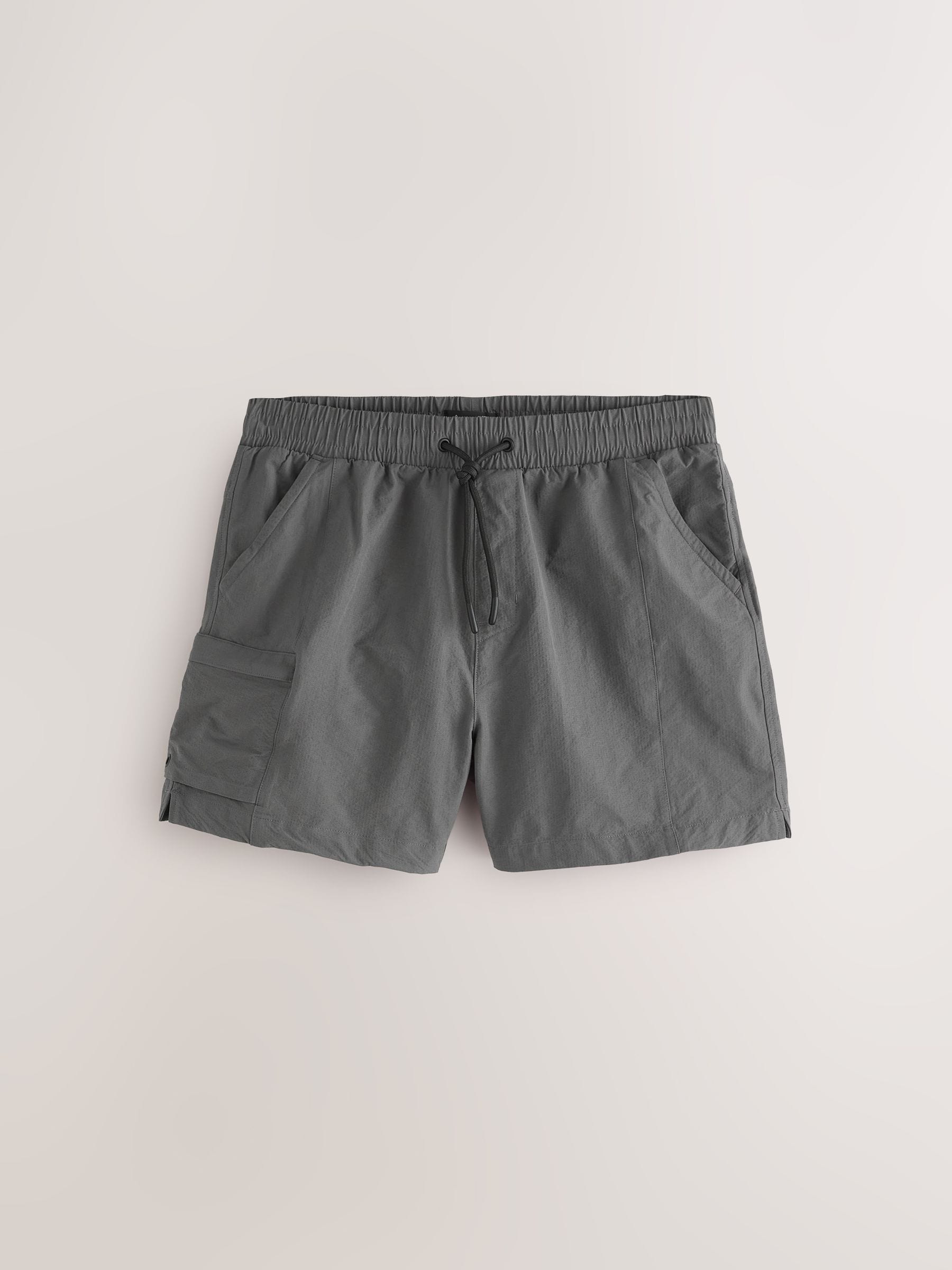 Grijs - Fashion Cargo Swim Shorts