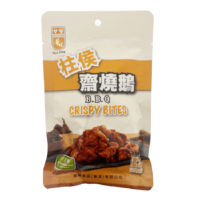 Wah Yuen Krokante Gluten Snack BBQ Smaak 60g