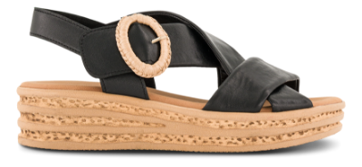 Gabor Sandal Sort 8455627