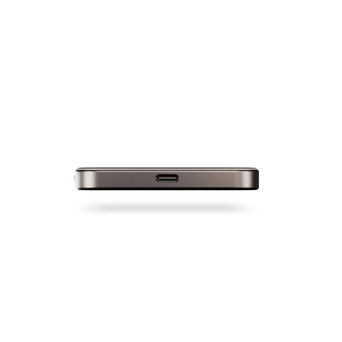 (15W) 5000mAh Alu Pro 1 Slim Powerbank USB C Ladegerät MagSafe Qi2 Wireless Charger PD (ZEPP05B/00) - Schwarz