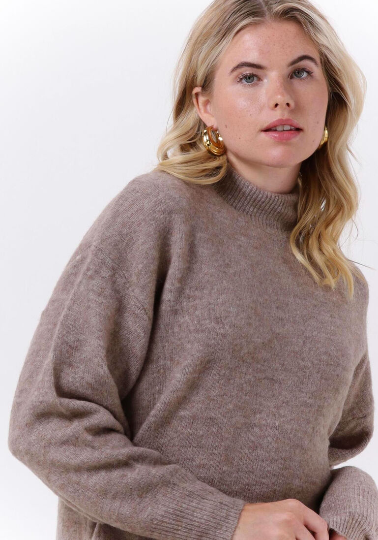 OBJECT bruine object coltrui ellie l/s knit tunic