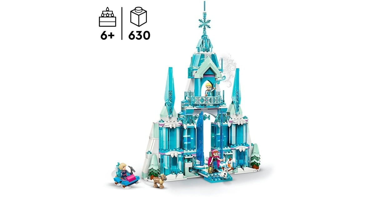 LEGODisney Princess - Elsa's ijspaleis Constructiespeelgoed  (43244)