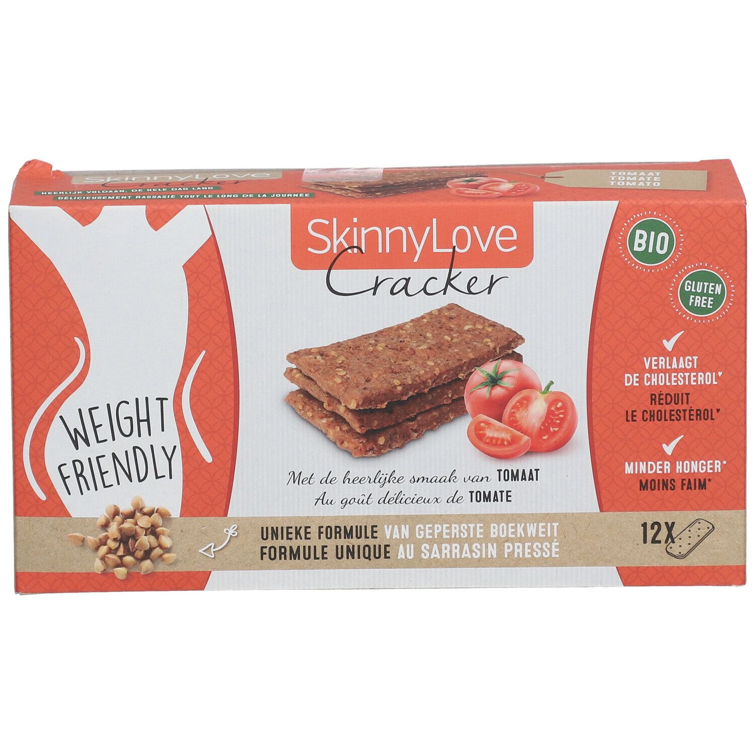 SKINNYLOVE Cracker mit Tomate