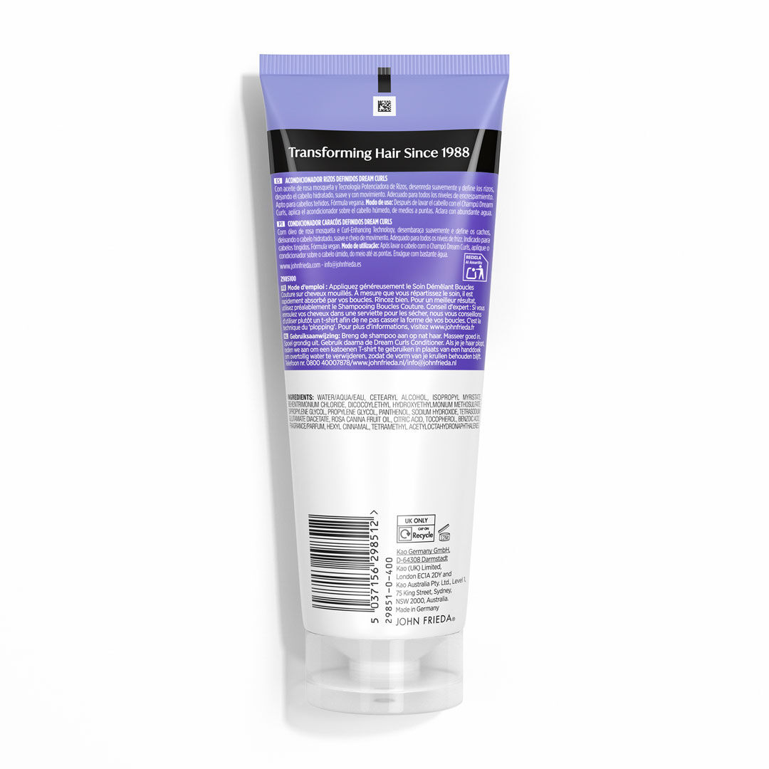 John Frieda DREAM CURLS Condicionador Caracóis Definidos - 250ml