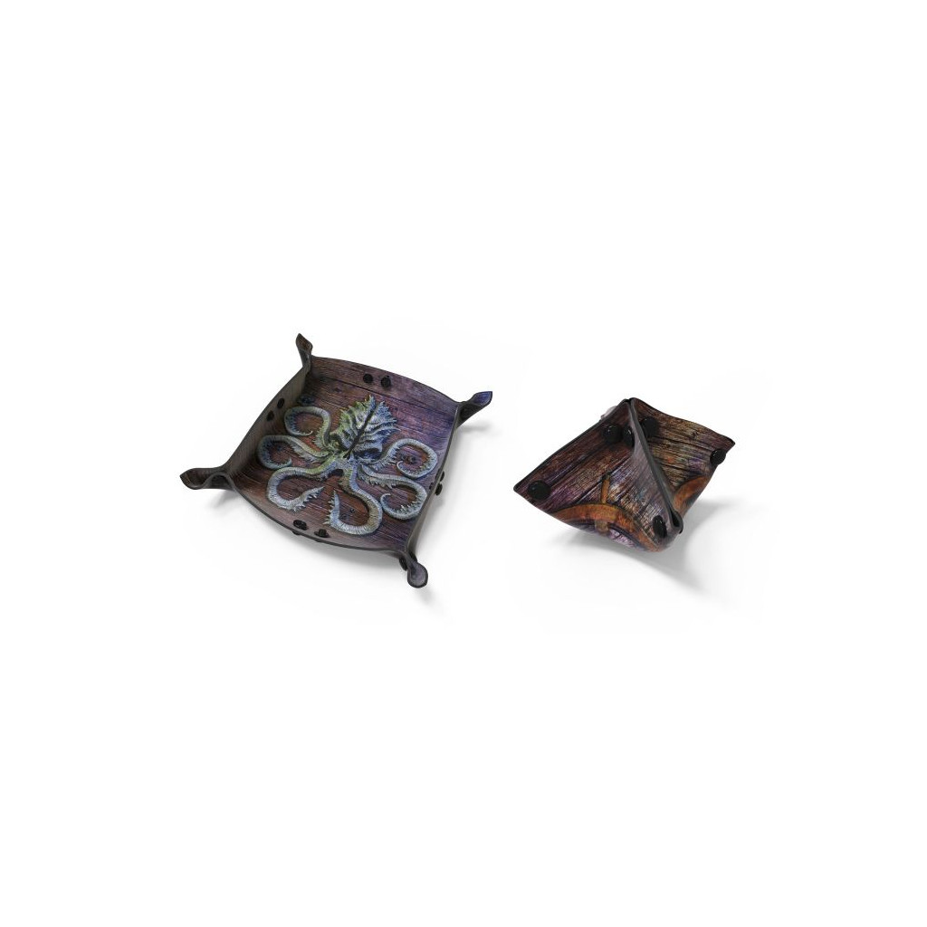Dice tray Recto-Verso Kraken - 8,5
