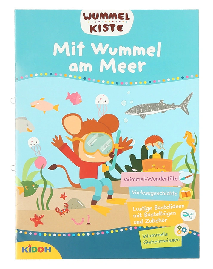 Bastelbox WUMMELKISTE – Wummel macht Ferien am Meer