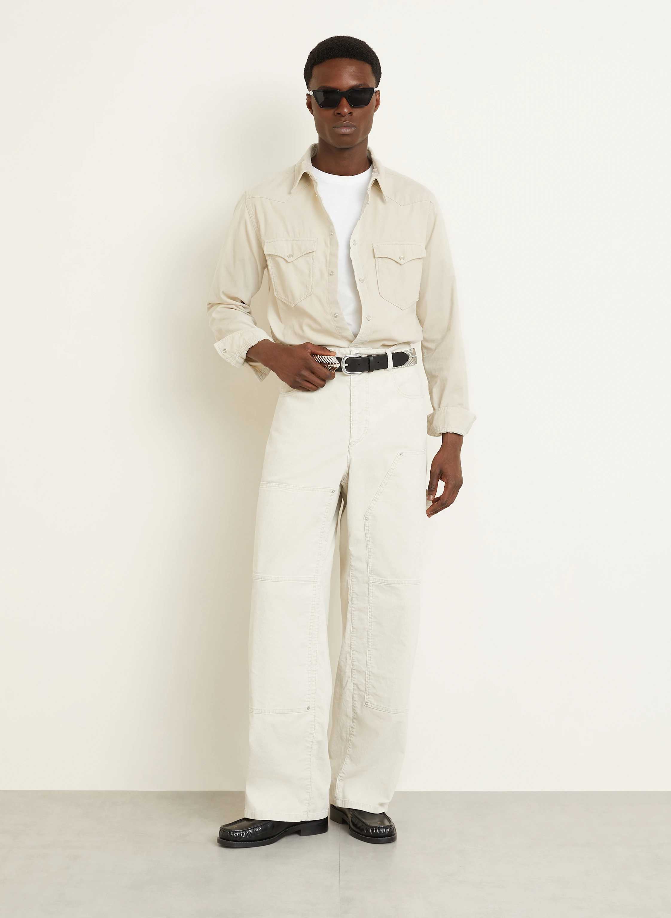 ISABEL MARANT Cordhemd VASCO Comfort Fit