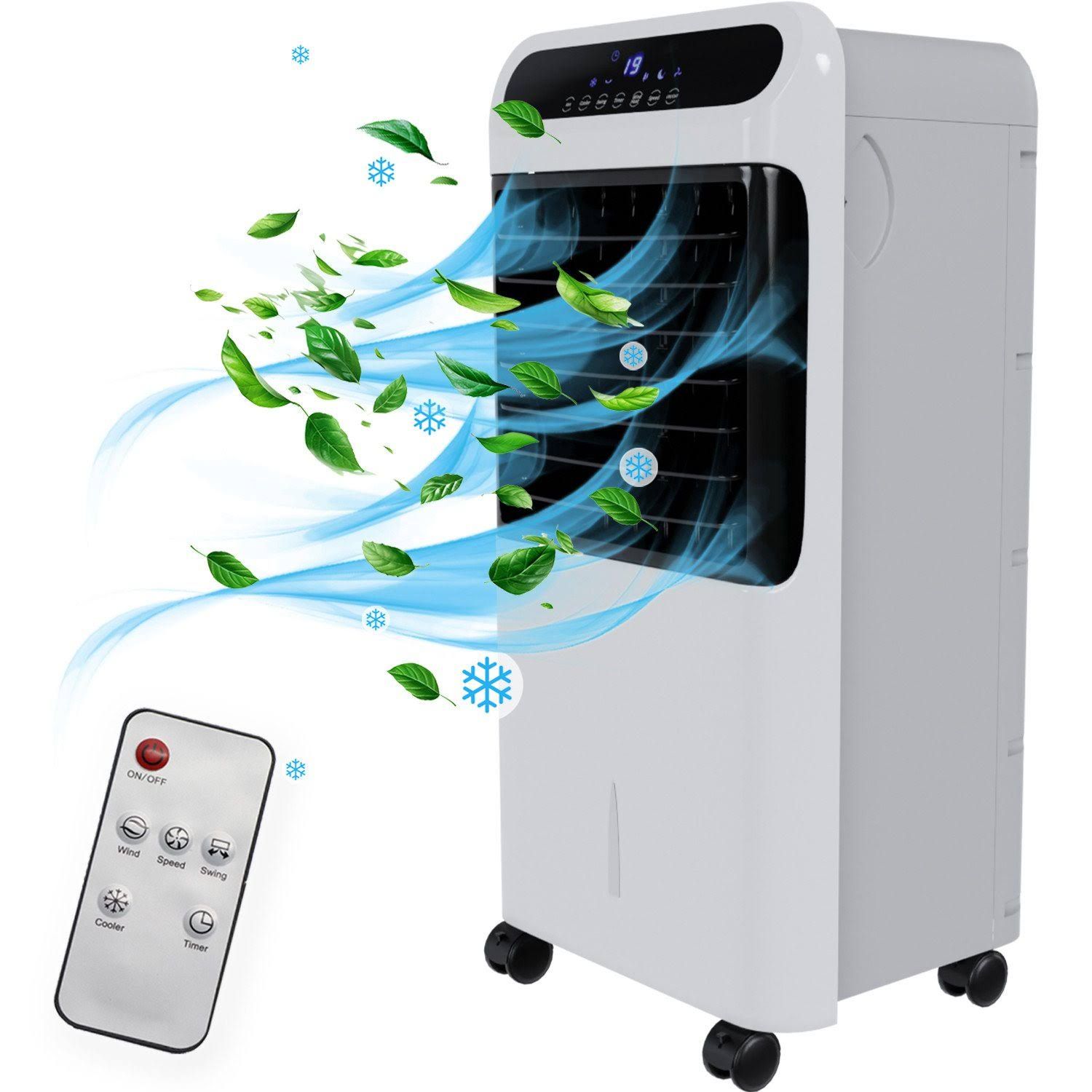 TroniTechnik Mobiles Klimagerät 5in1 Klimaanlage Luftkühler LK06 Ventilator