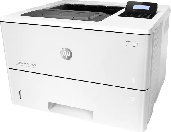 HP LaserJet Pro M501dn - Printer - S/H - Duplex - laser - A4/Legal - 4800 x 600 dpi - op til 43 spm - kapacitet: 650 ark - USB 2.0, Gigabit LAN, USB 2.0 vært