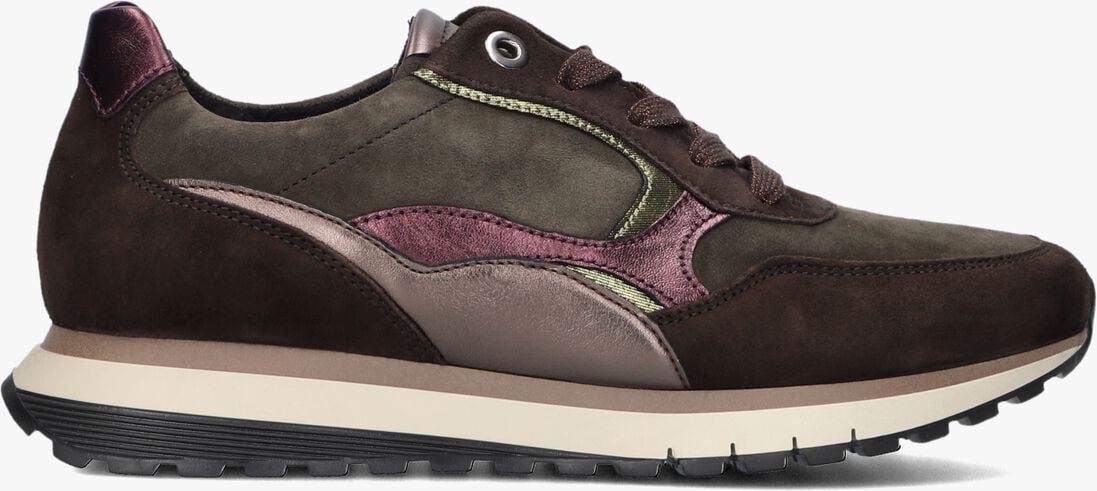 bruine gabor lage sneakers 375