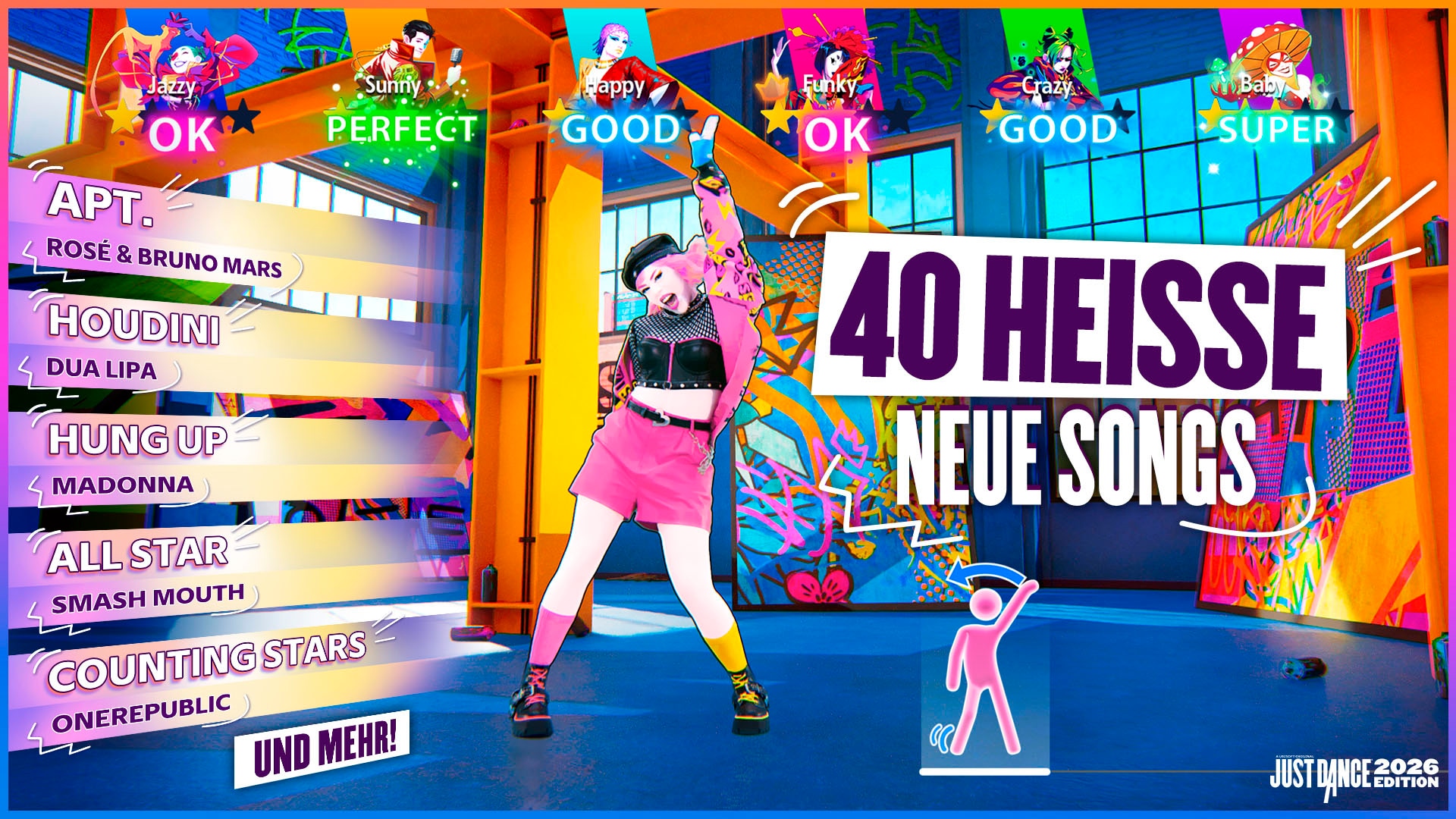 UBISOFT Spielesoftware »Just Dance 2026 (Code in box)« Nintendo Switch
