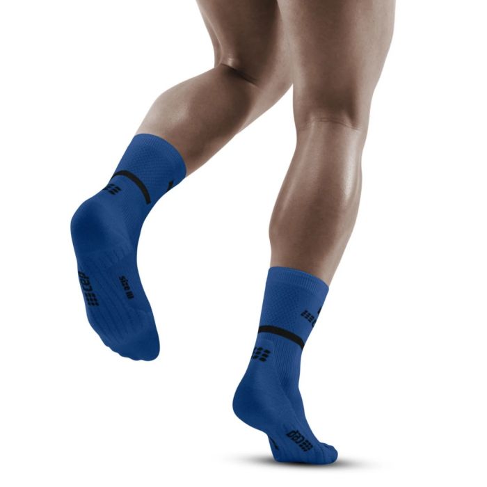 CEP Herre Strømper The Run Socks Mid Cut V4 Blå