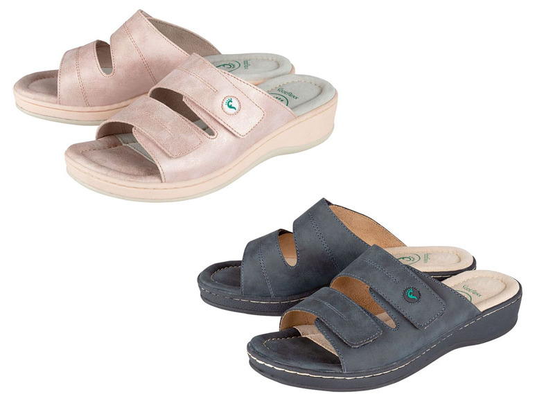 Comfortslippers voor dames, Footflexx-zool, G-wijdte