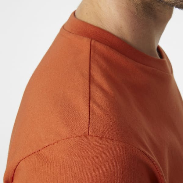 T-shirt HELLY HANSEN BOX T TERRACOTTA