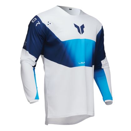 Maillot cross Thor LAUNCH STORM 2025 - Blanc