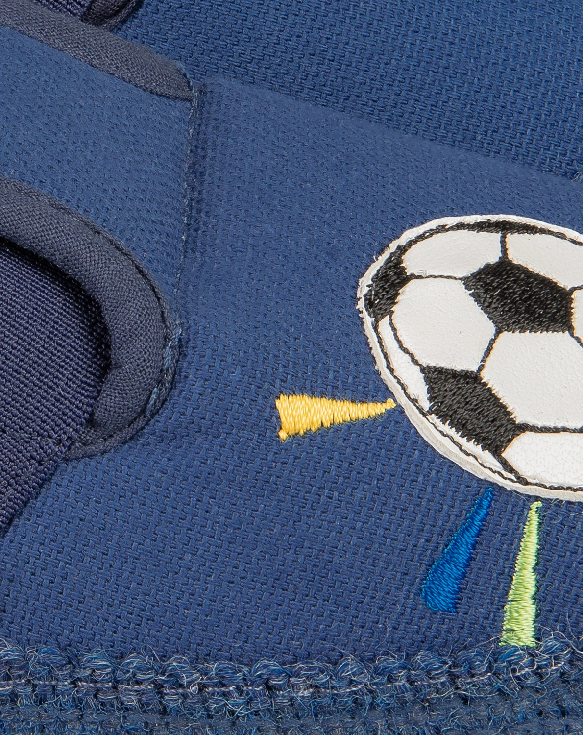 Schlupfhausschuhe GOAL in blau
