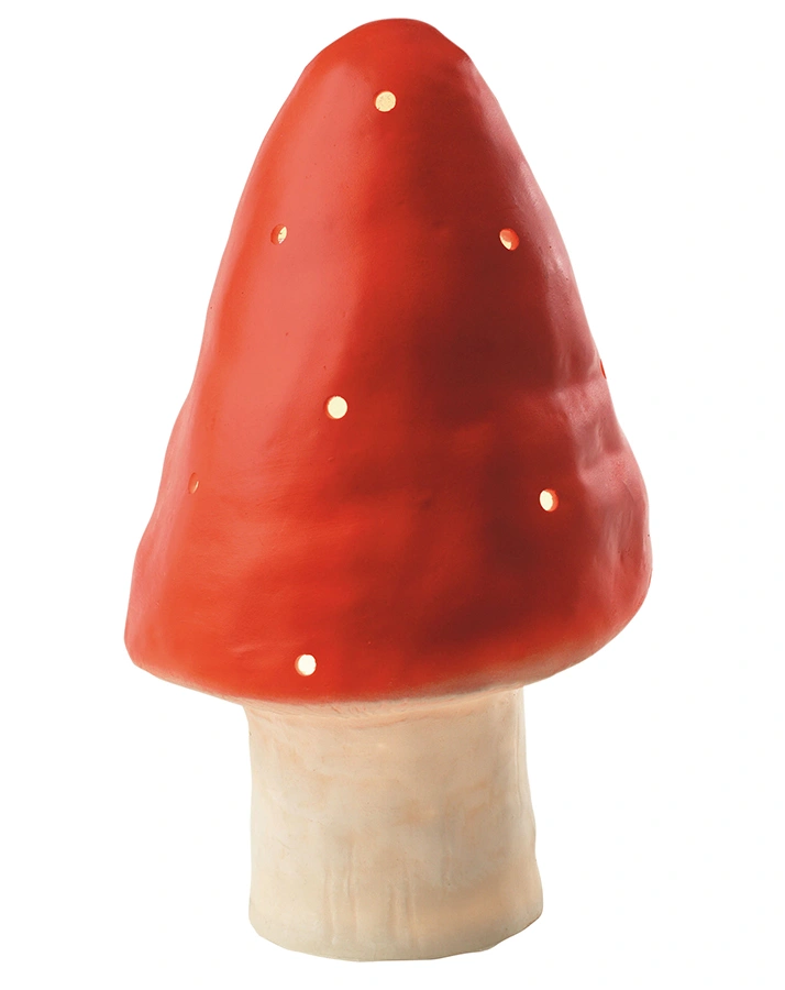 LED-Nachtlicht MUSHROOM SMALL in rot