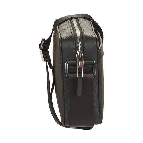 Tommy Hilfiger - TH COATED CANVAS COMPUTER BAG - Noir