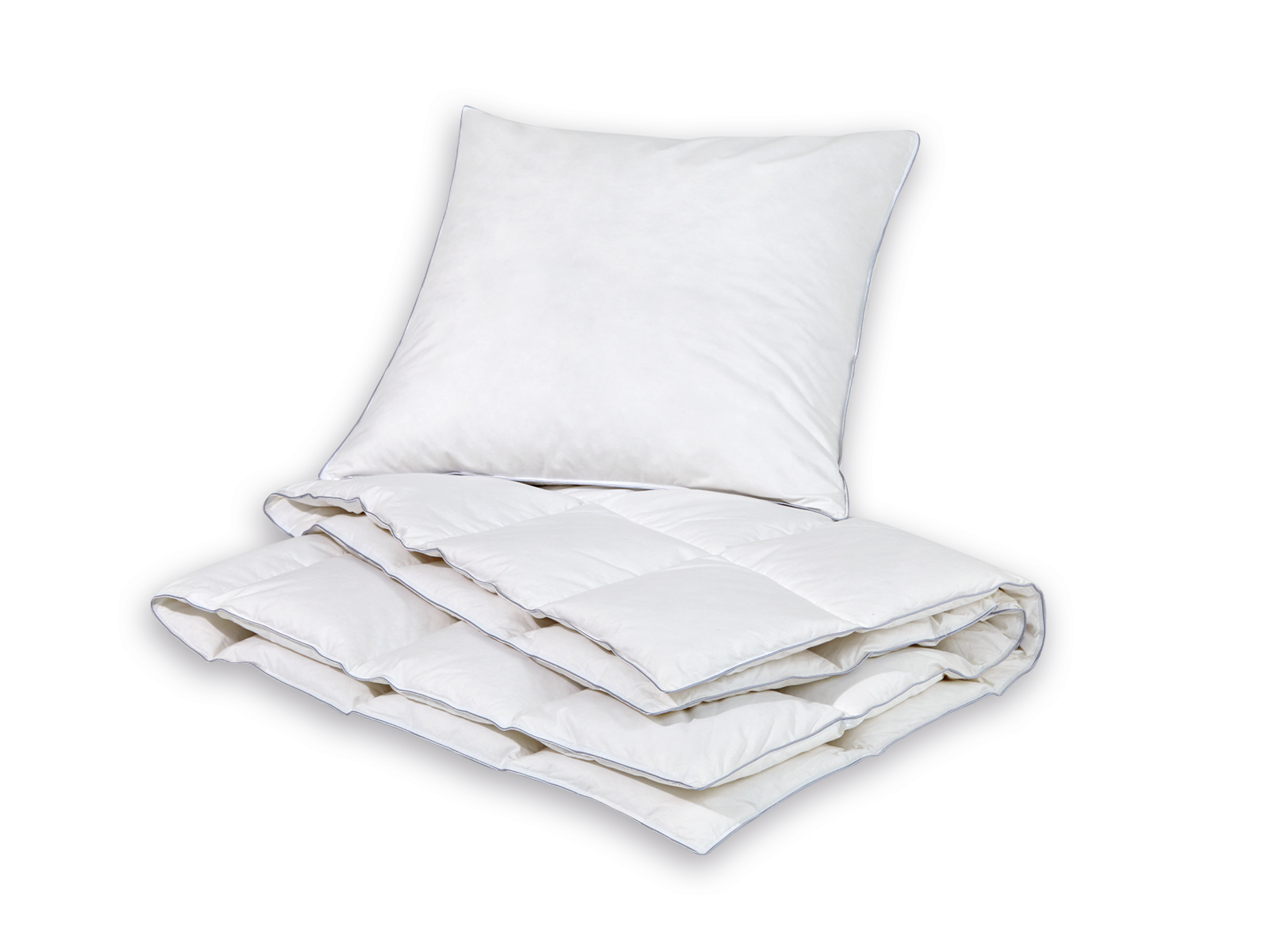 Sleepsy Daunen Set Kissen und Decke - 135x200cm