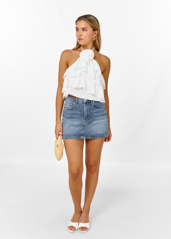 Mia halter top wit