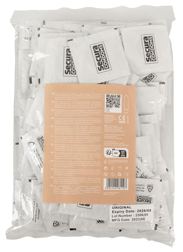 Original Transparent 100 pcs Condoms