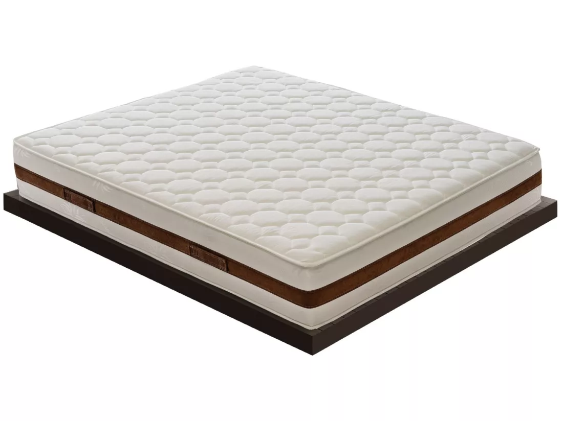 Matelas à mémoire de forme avec 5 cm de mémoire hauteur 22 cm modèle Bolsena 140x190 cm