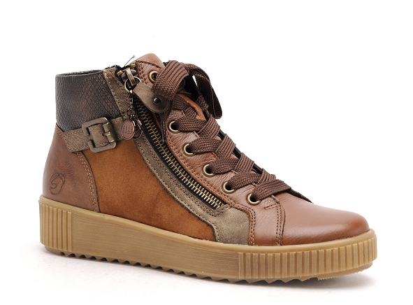 Remonte boots bottine plates femme r7997 marron